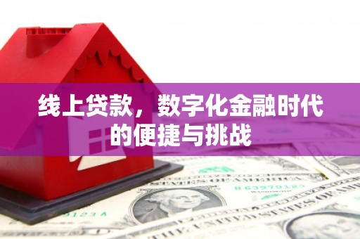 迪庆线上贷款，数字化金融时代的便捷与挑战