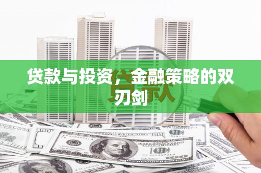 迪庆贷款与投资，金融策略的双刃剑