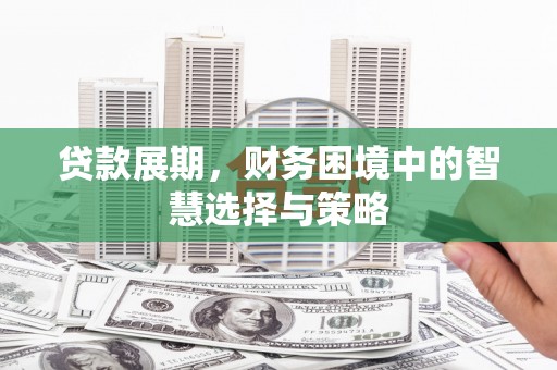 迪庆贷款展期，财务困境中的智慧选择与策略