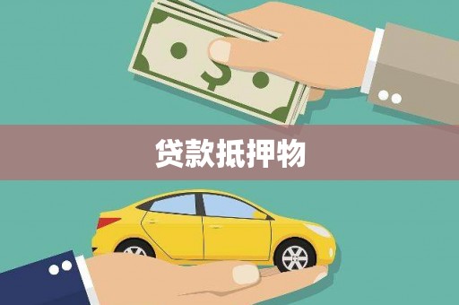 迪庆贷款抵押物