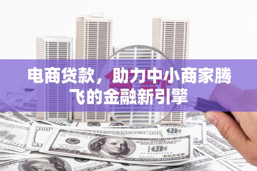 迪庆电商贷款，助力中小商家腾飞的金融新引擎
