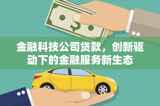 迪庆金融科技公司贷款，创新驱动下的金融服务新生态