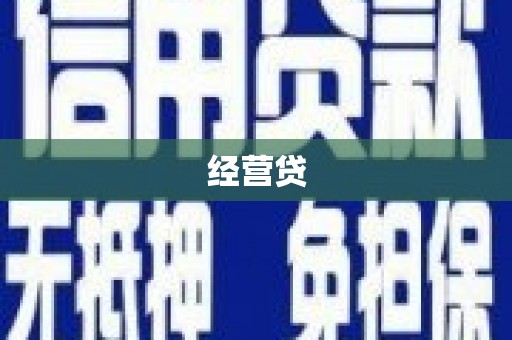 迪庆经营贷