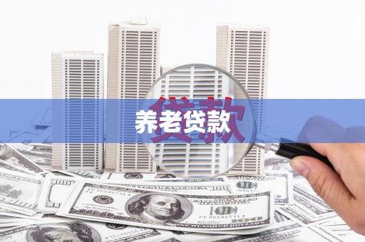 迪庆养老贷款