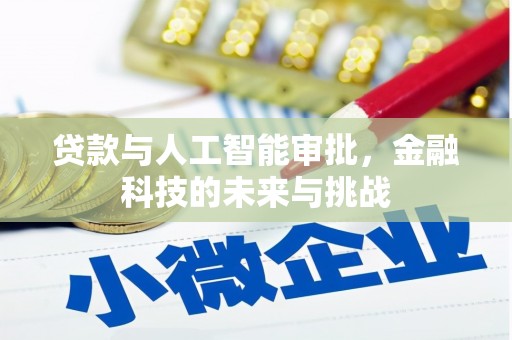 迪庆贷款与人工智能审批，金融科技的未来与挑战