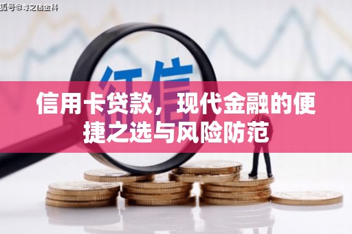 迪庆信用卡贷款，现代金融的便捷之选与风险防范