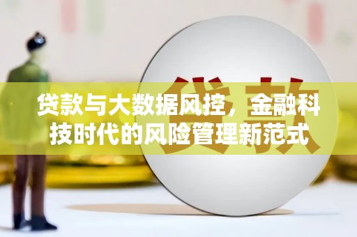 迪庆贷款与大数据风控，金融科技时代的风险管理新范式