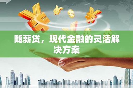 迪庆随薪贷，现代金融的灵活解决方案