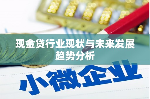 迪庆现金贷行业现状与未来发展趋势分析