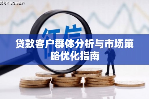 迪庆贷款客户群体分析与市场策略优化指南