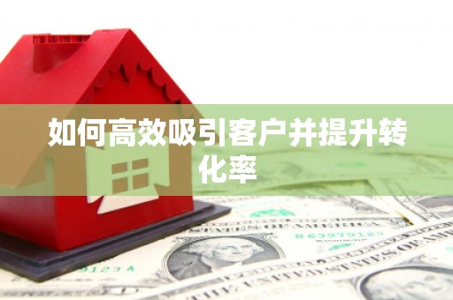 迪庆如何高效吸引客户并提升转化率