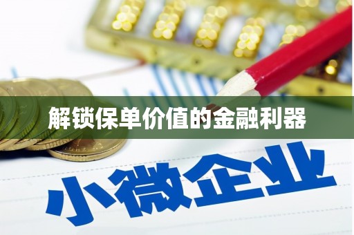 迪庆解锁保单价值的金融利器
