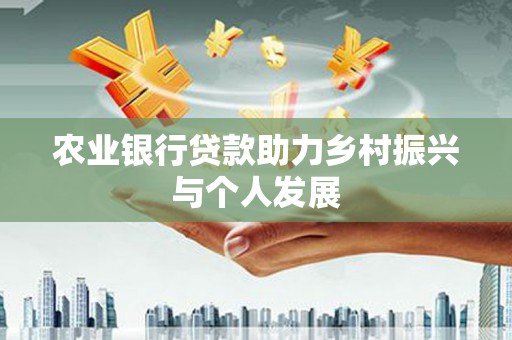 迪庆农业银行贷款助力乡村振兴与个人发展