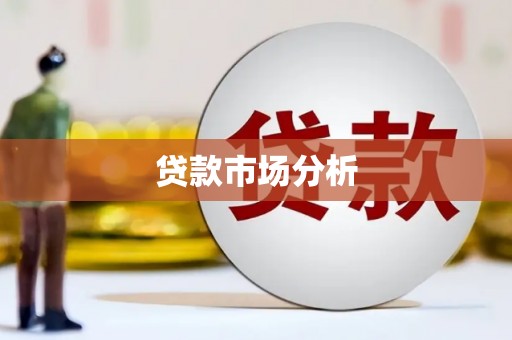 迪庆贷款市场分析