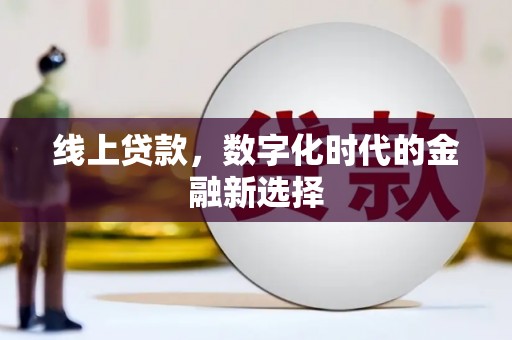 迪庆线上贷款，数字化时代的金融新选择