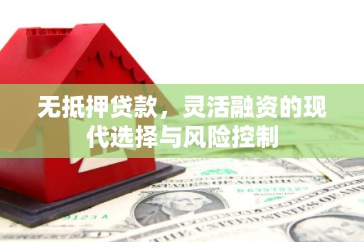 迪庆无抵押贷款，灵活融资的现代选择与风险控制