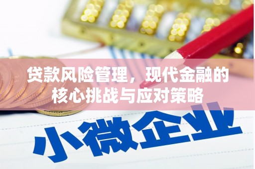迪庆贷款风险管理，现代金融的核心挑战与应对策略