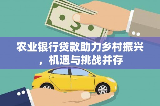 迪庆农业银行贷款助力乡村振兴，机遇与挑战并存