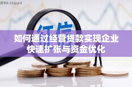 迪庆如何通过经营贷款实现企业快速扩张与资金优化