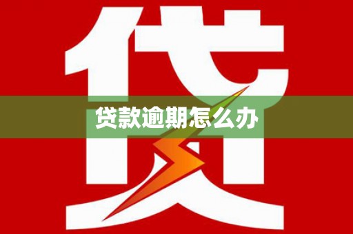 迪庆贷款逾期怎么办