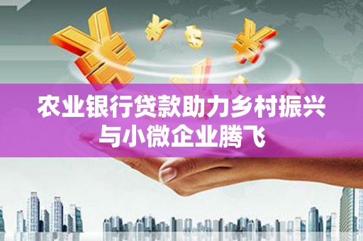 迪庆农业银行贷款助力乡村振兴与小微企业腾飞