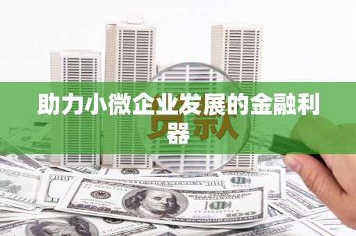 迪庆助力小微企业发展的金融利器
