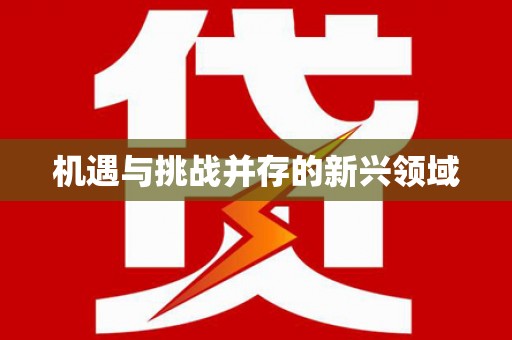迪庆机遇与挑战并存的新兴领域
