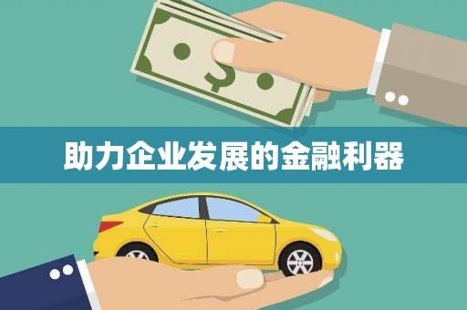 迪庆助力企业发展的金融利器