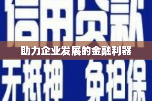 迪庆助力企业发展的金融利器