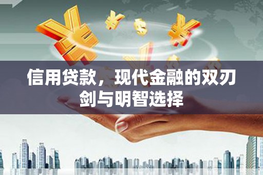 迪庆信用贷款，现代金融的双刃剑与明智选择