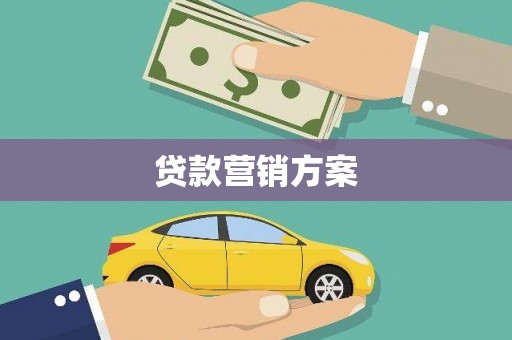 迪庆贷款营销方案